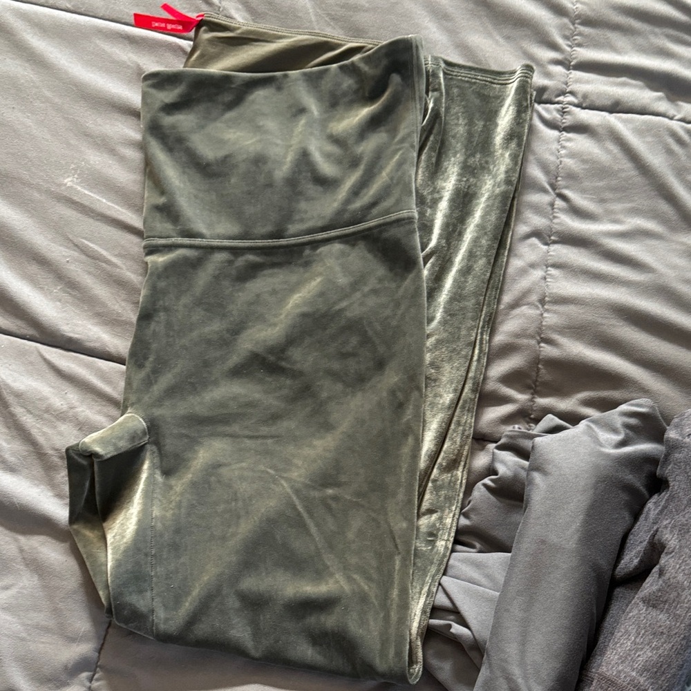 SPANX Olive Green Leggings